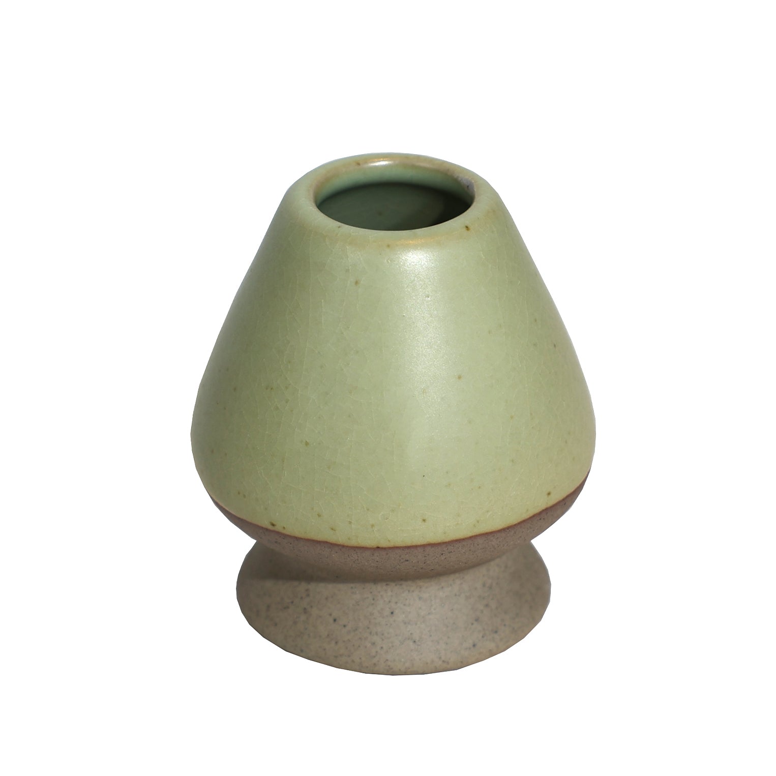 Ceramic Matcha Whisk Stand Holder - Keep Your Chasen In Perfect Shape (Green)