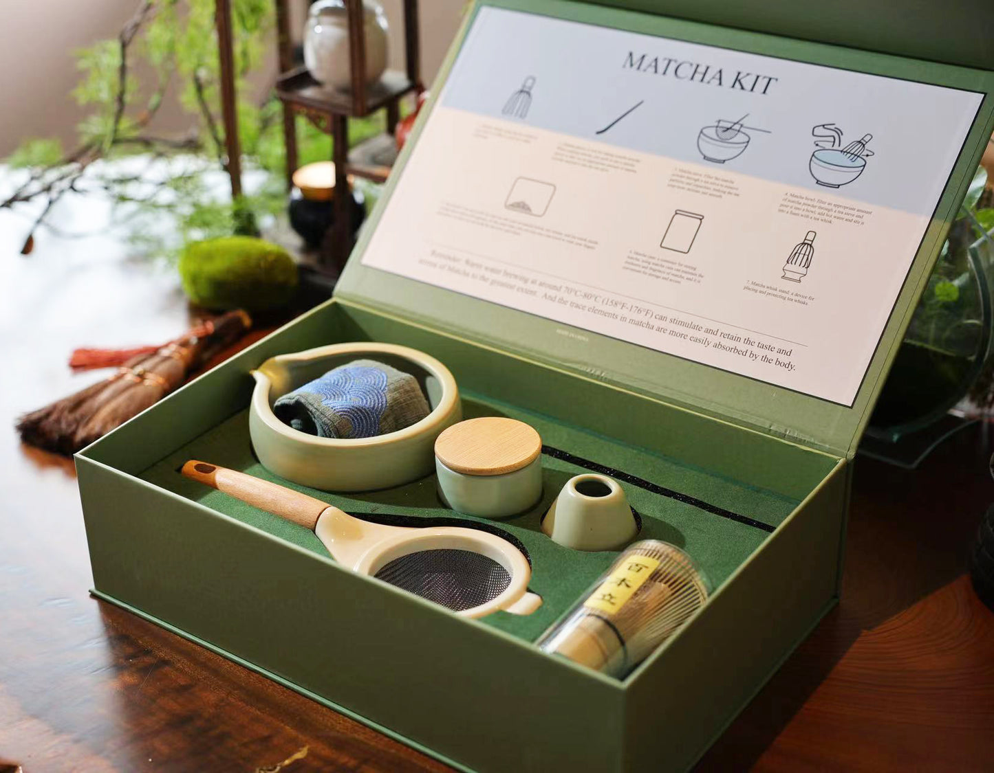 Matcha Tea Gift Set - Matcha Tea Ceremony Set