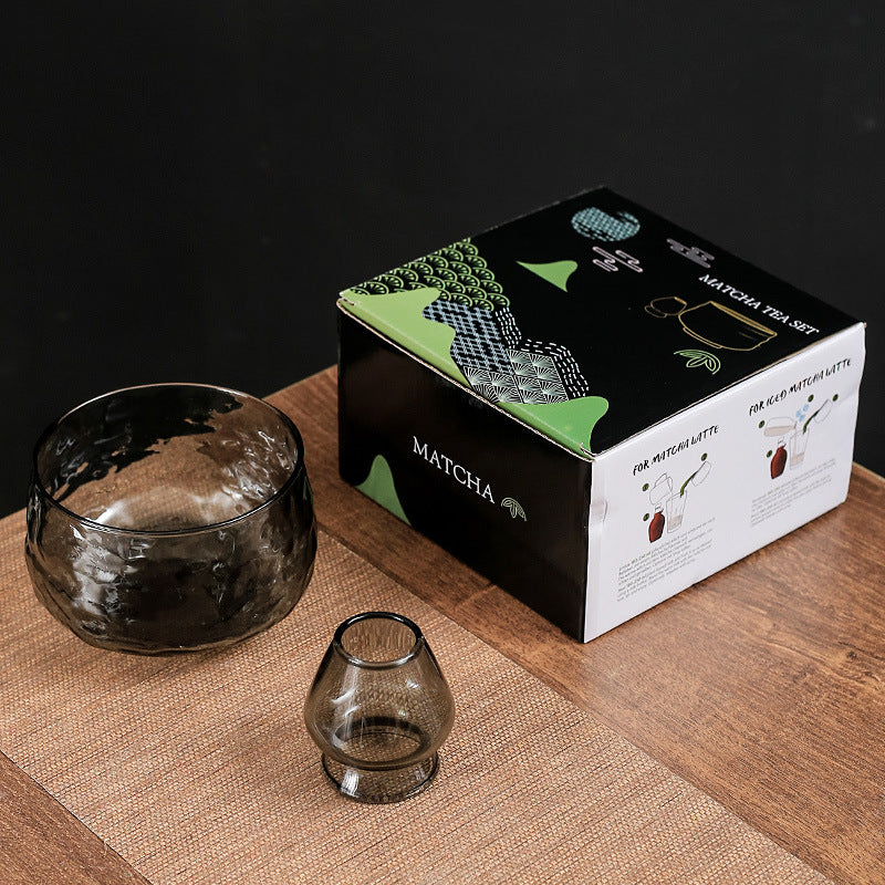 Glass Matcha Tea Set,  Ideal Matcha Ceremony Kit