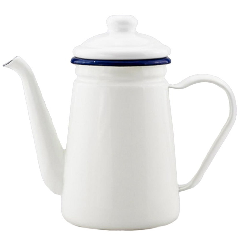 TOPONE 1.1L Emaille Kaffeekanne Hand Tee Wasserkocher Induktion skocher Gasherd Universal