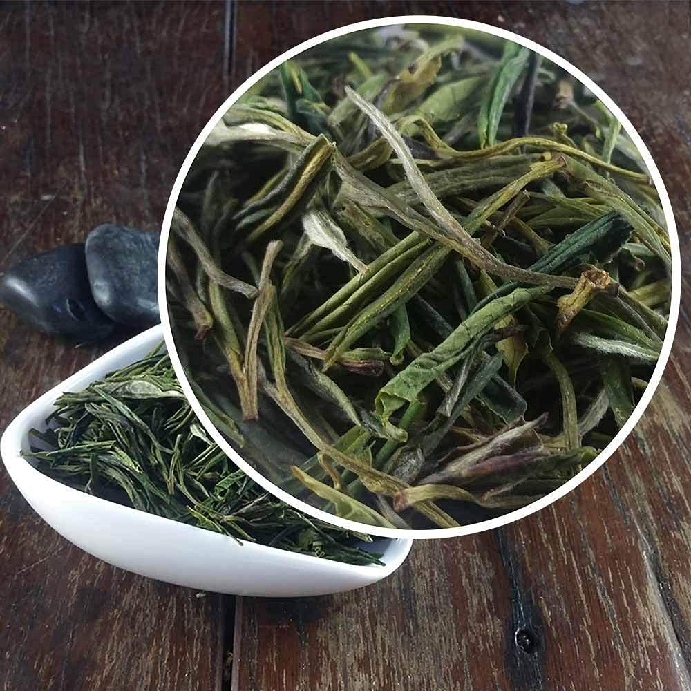 Mao Feng - Chinese Green Tea Loose Leaf Tea - Maofeng Bulk Green Tea - Fresh Floral Flavor (3.5oz / 100g)